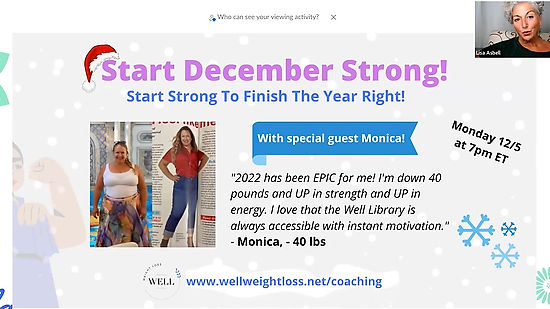 Start December Strong with Special Guest!
